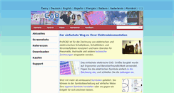 Desktop Screenshot of de.proficad.eu