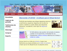Tablet Screenshot of es.proficad.com